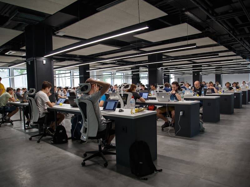 Team working securely with managed devices