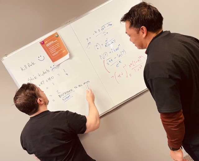 ETG team planning IT solutions for investigation firms