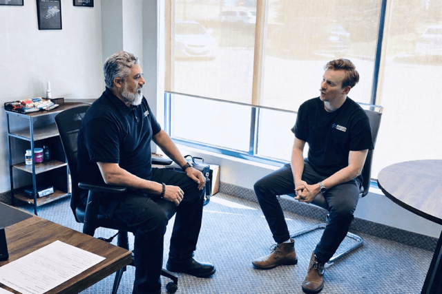 ETG team supporting professional services firm